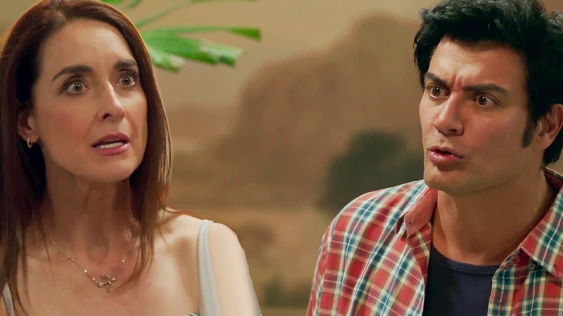 Aitana le recuerda a Zacarías que no puede sentir celos por ella | Mi Verdad Oculta | Capítulo 46