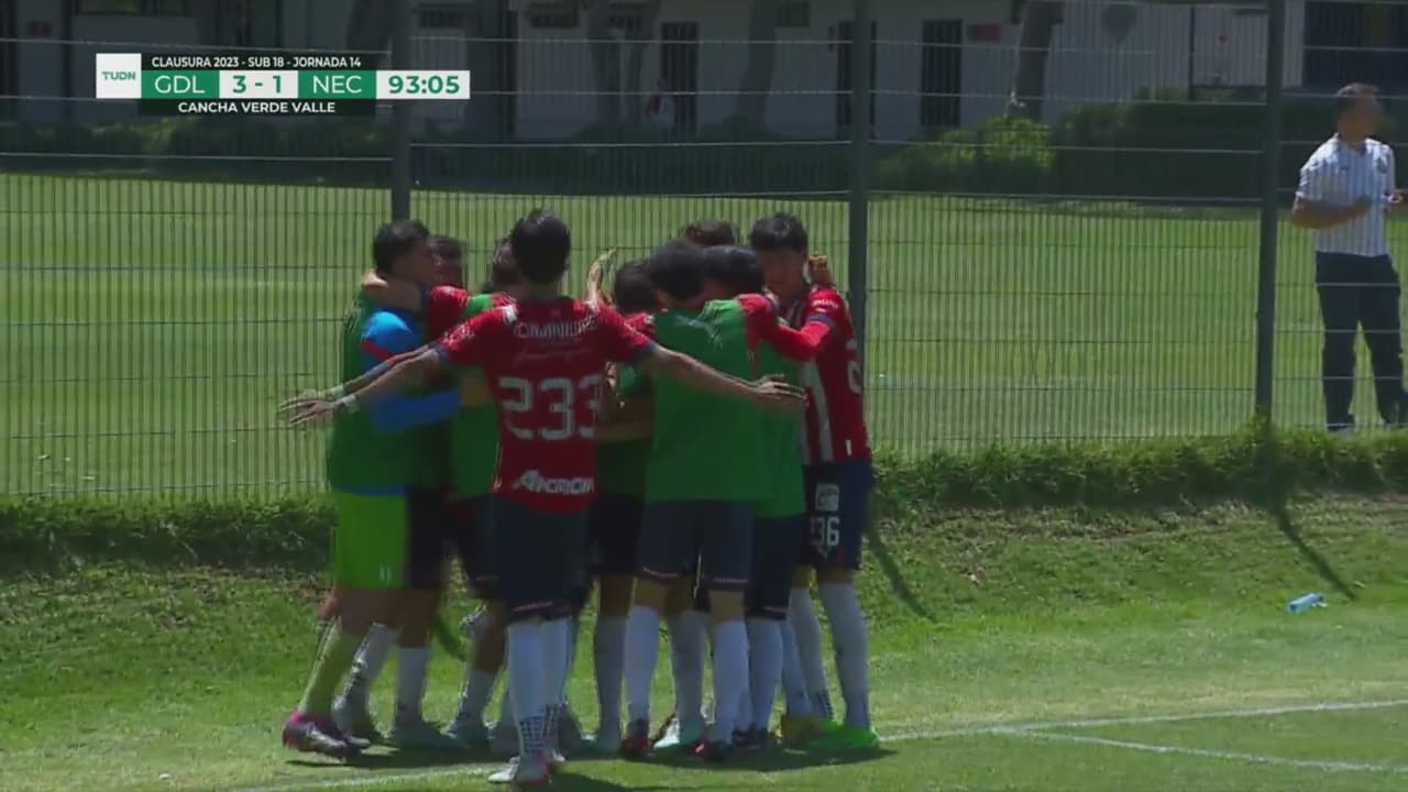 Resumen Sub-18 | Chivas viene de atrás y derrota a Necaxa