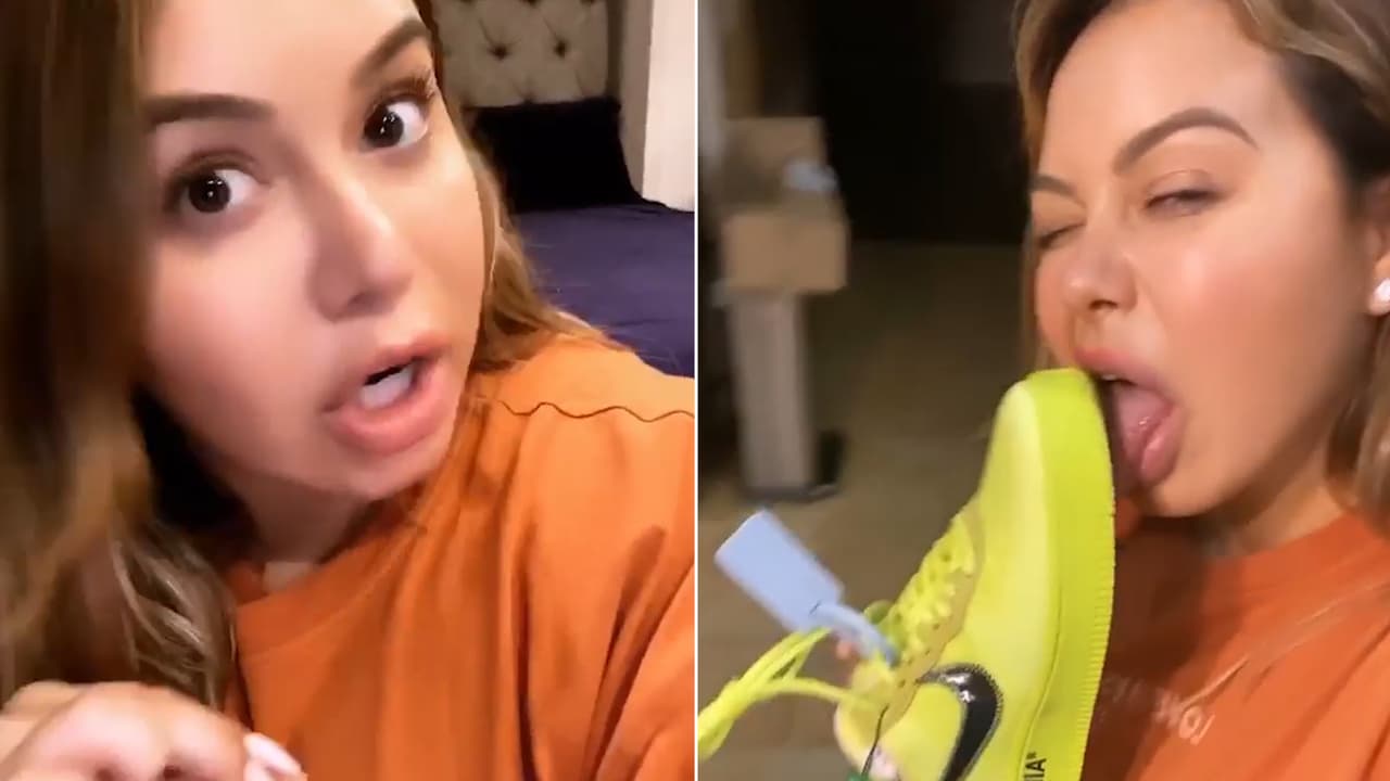 "Déjenme vivir": Chiquis Rivera frena en seco a la "gente tóxica" que la criticó por lamer la suela de un zapato