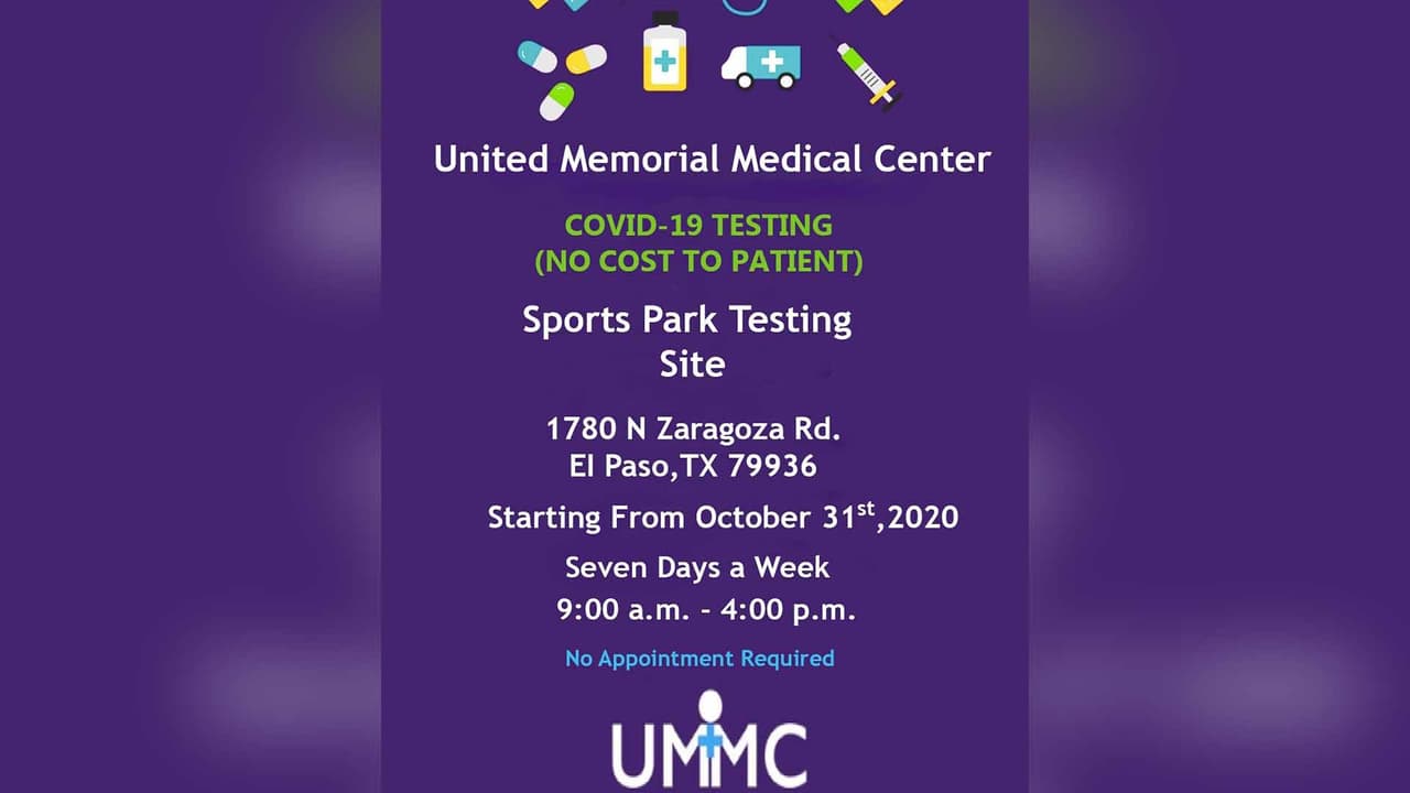 El médico asegura que él y su equipo han viajado a El Paso para realizar exámenes de coronavirus y ayudar a la comunidad del área.