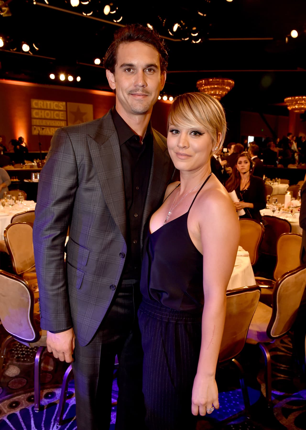 Kaley Cuoco y Ryan Sweeting durante su matrimonio.