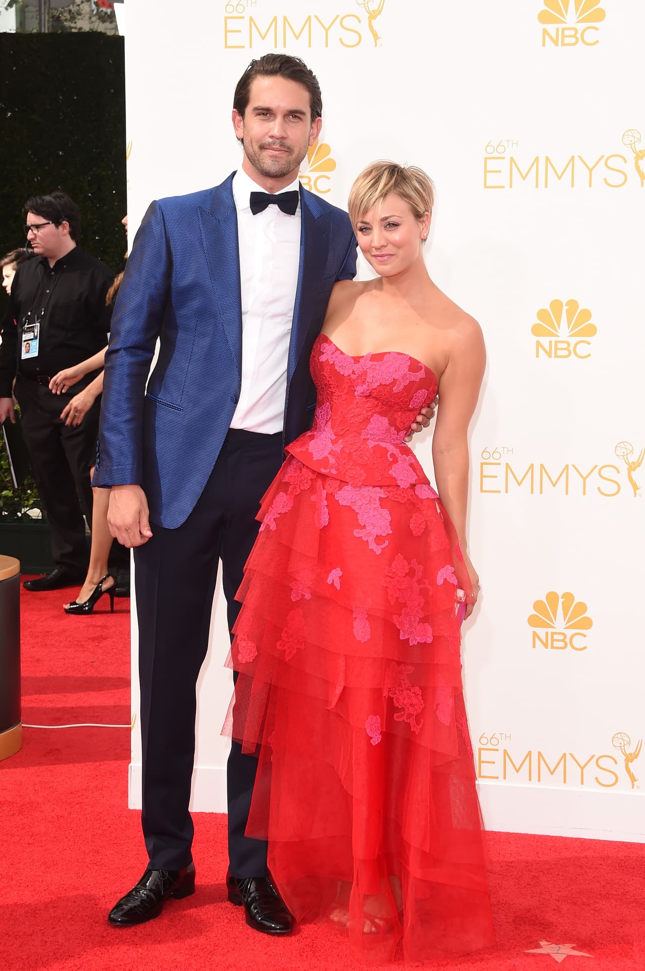 Kaley Cuoco y Ryan Sweeting durante su matrimonio.