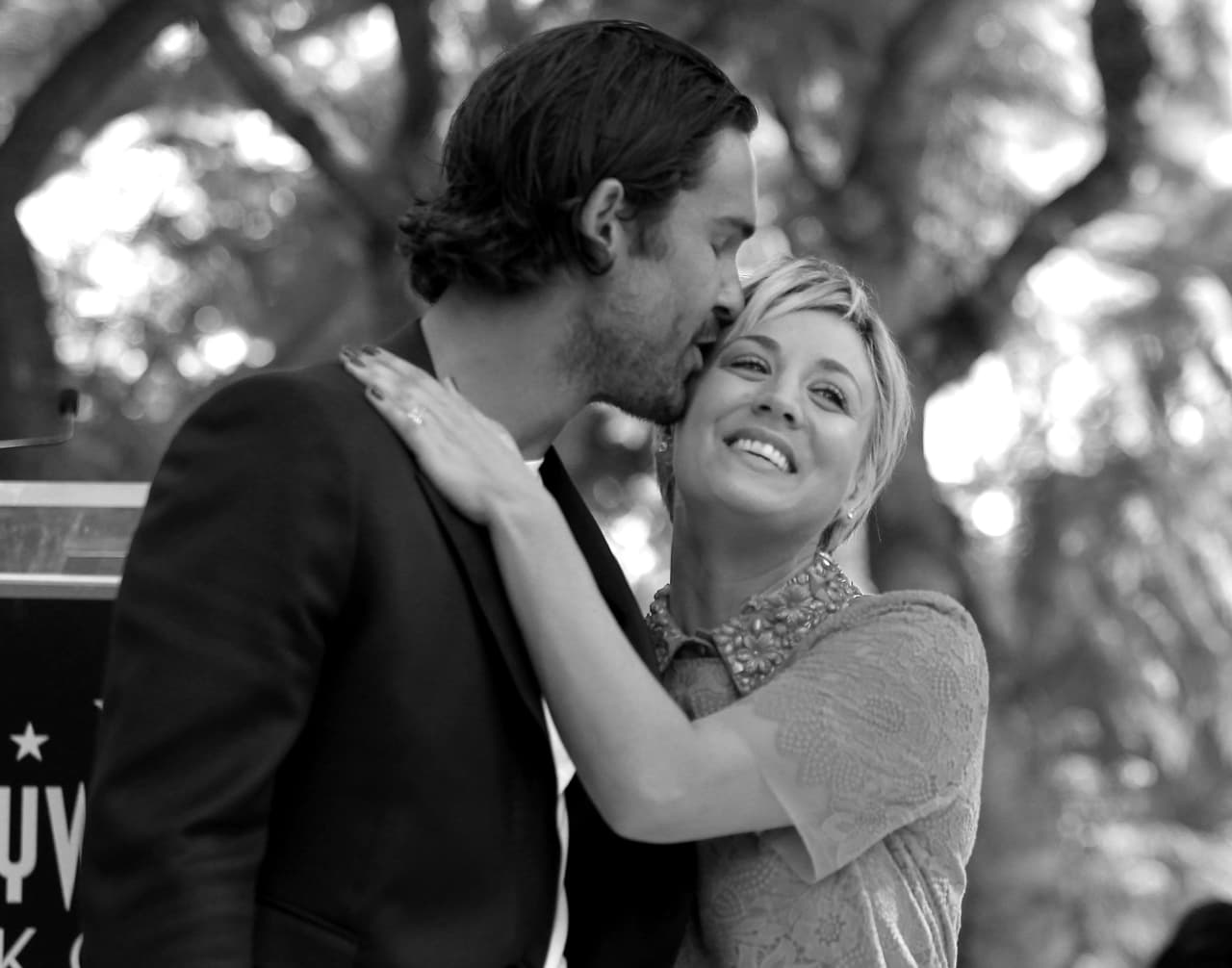 Kaley Cuoco y Ryan Sweeting durante su matrimonio.