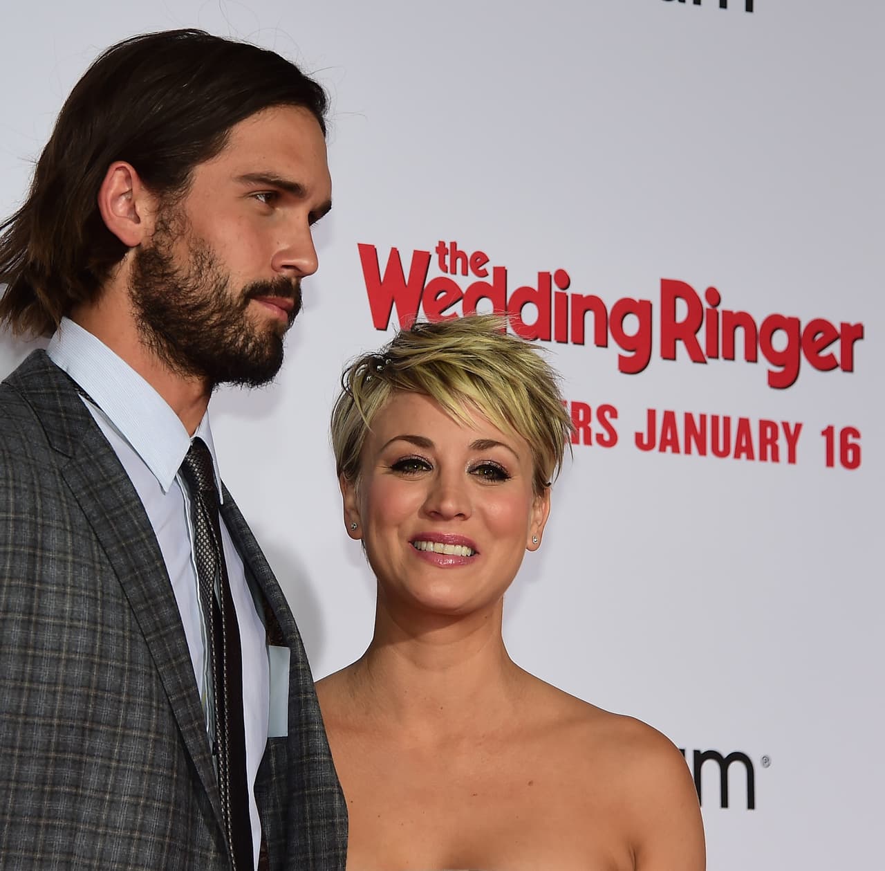Kaley Cuoco y Ryan Sweeting durante su matrimonio.