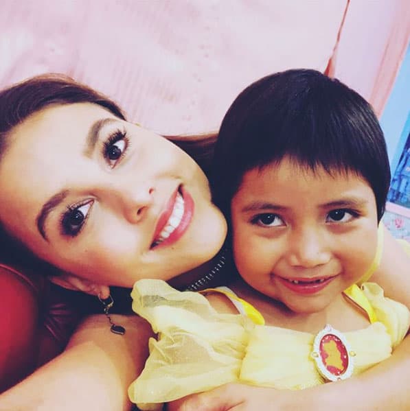 "La verdadera belleza está en el corazón ✨🌹 Gracias @drsonrisasac por permitirme hacer el sueño de Aline realidad ❤️..feeling blessed..", escribió en Instagram.