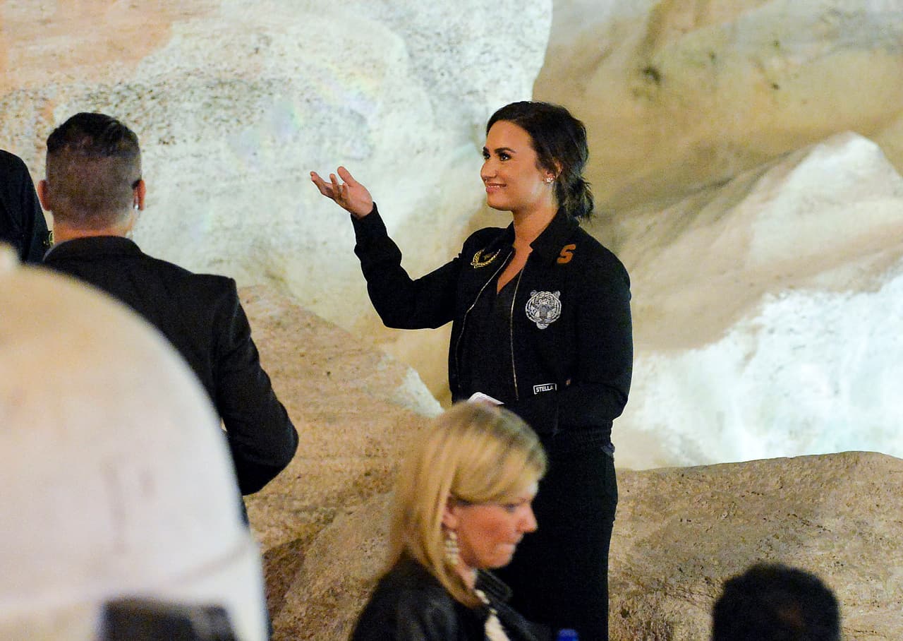 Visitó la Fontana di Trevi.