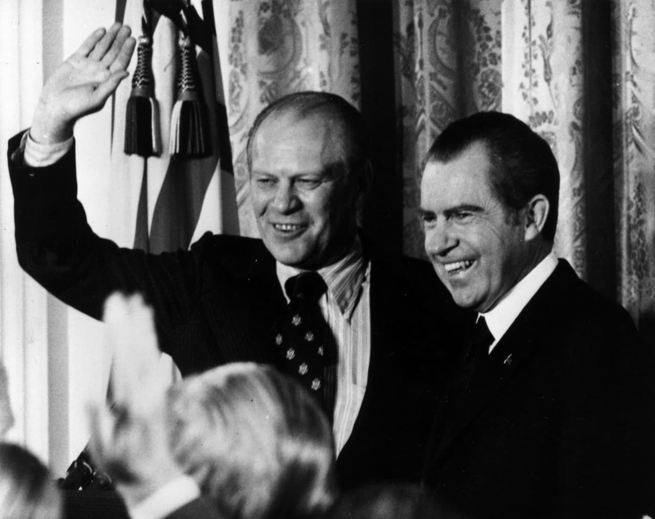 Richard Nixon y Gerald Ford, en una imagen de 1973.