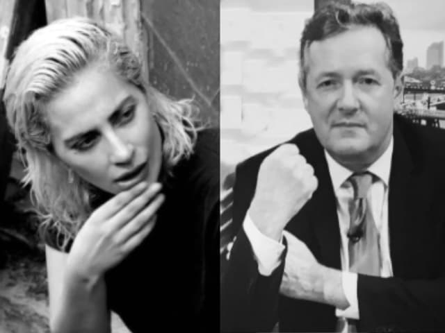 Lady Gaga accedió a concederle una entrevista a Piers Morgan, en la cual responderá todas las preguntas que tengan personas como él, capaces de creer que se inventó una violación y que sufre un trastorno de estrés postraumático.