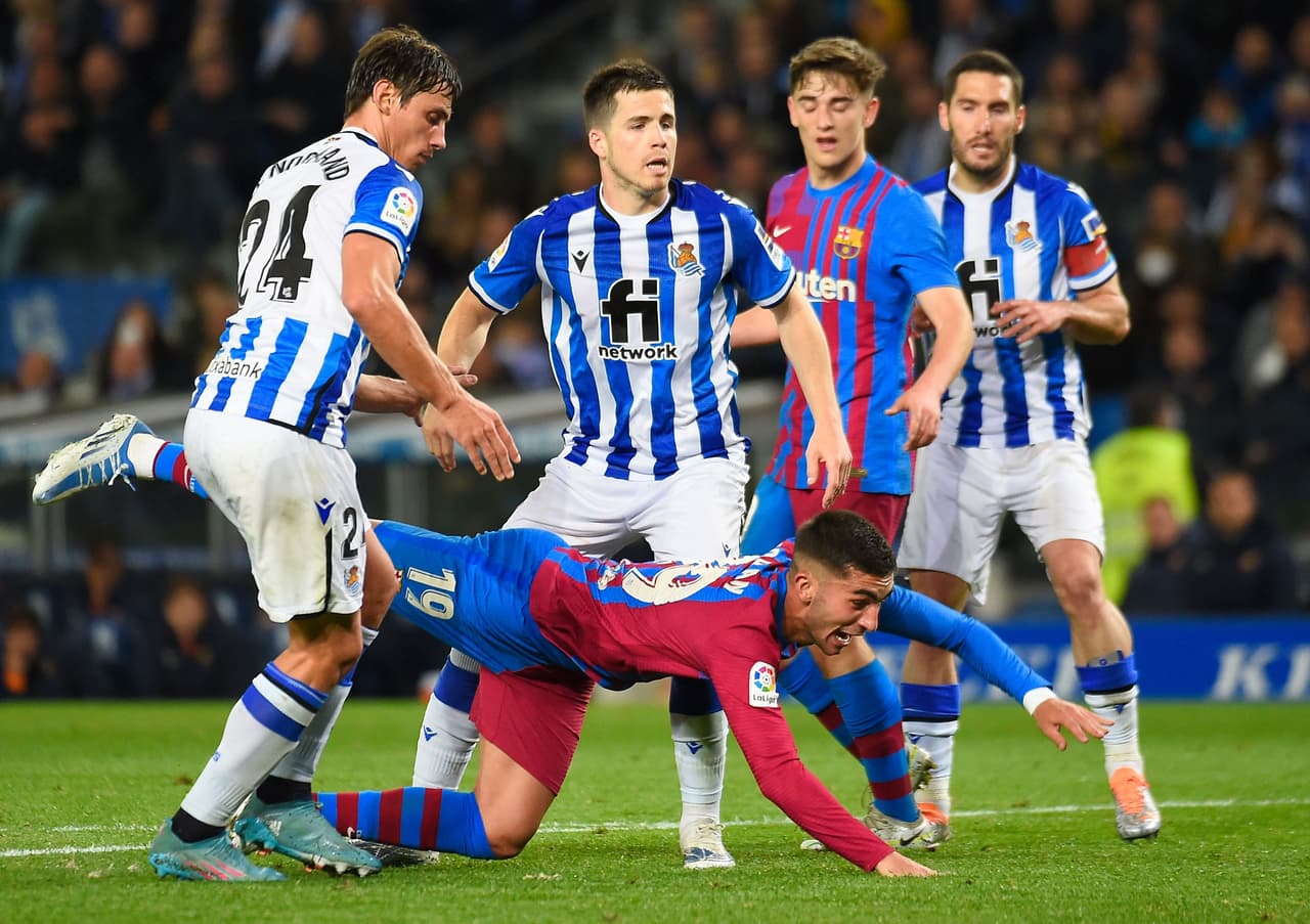 Barcelona sigue en la lucha por LaLiga de España con triunfo de 0-1 de visitante ante la Real Sociedad en Anoeta gracias al gol de Pierre-Emerick Aubameyang.