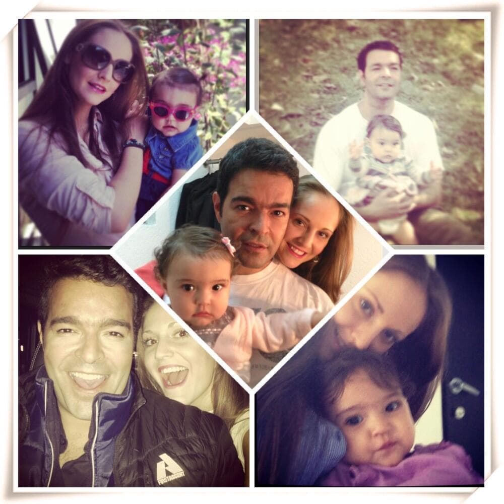 Pablo compartía muchas fotos junto a su mujer.