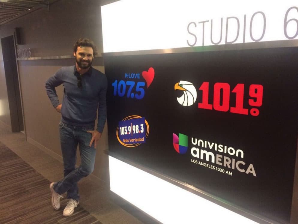 Iván también ha promocionado el estreno en radio.