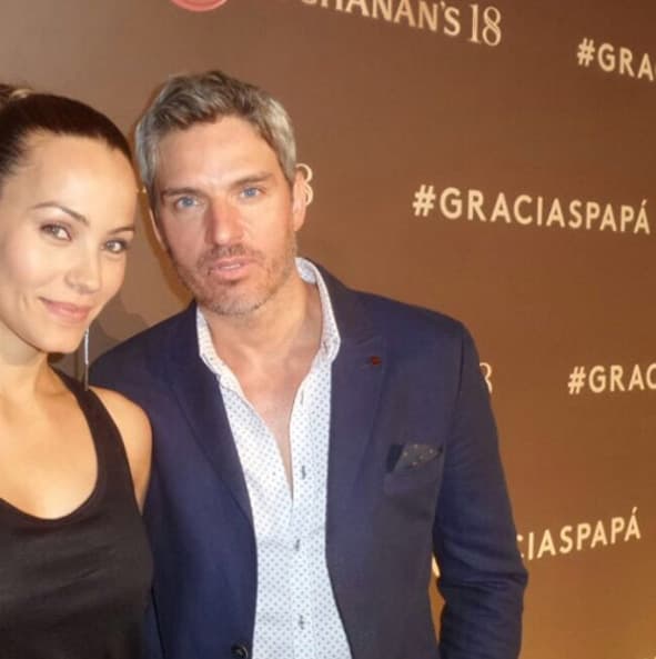 Fumazoni tiene un matrimonio muy sólido con la también actriz
<b> Jessica Mas</b>.