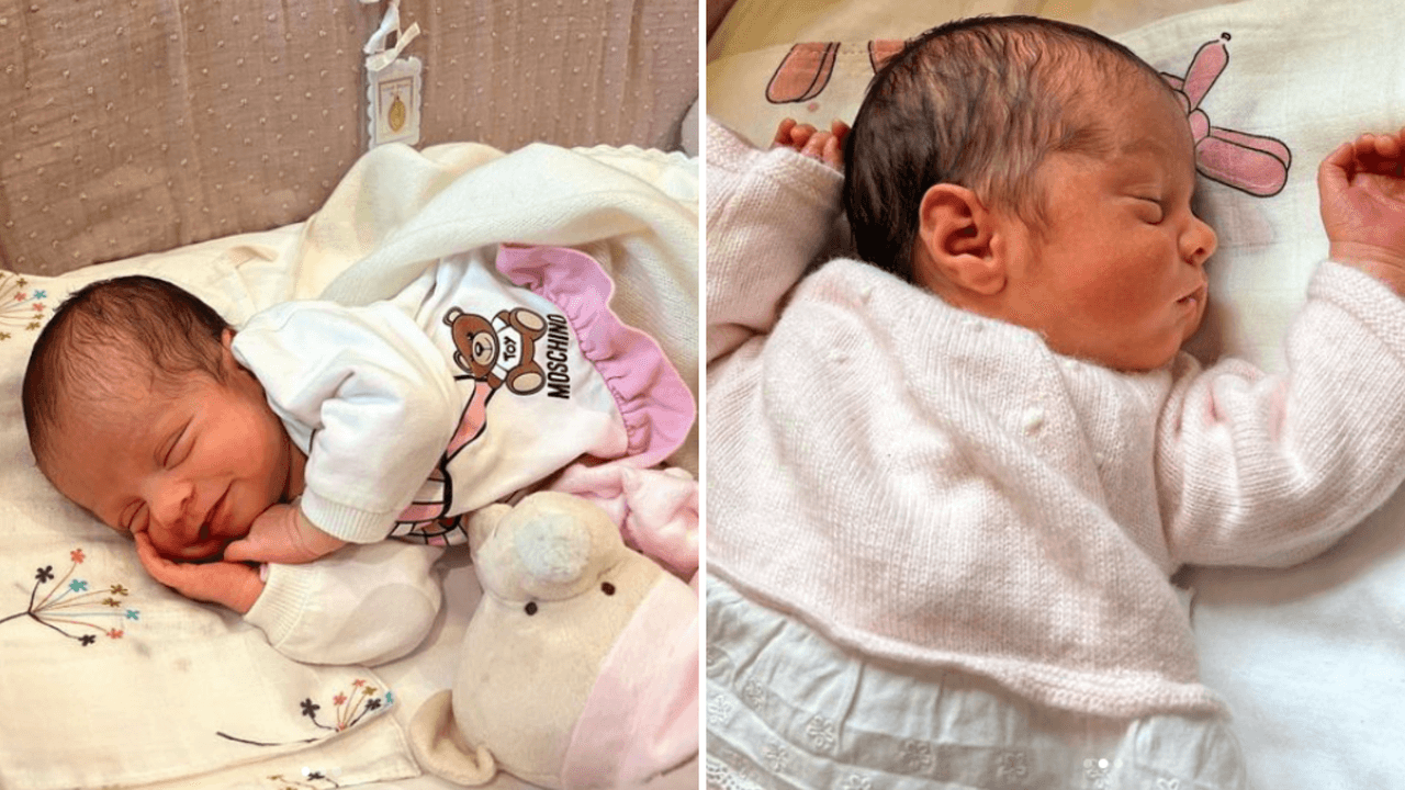 Bella Esmeralda, hija de Georgina Rodríguez y Cristiano Ronaldo