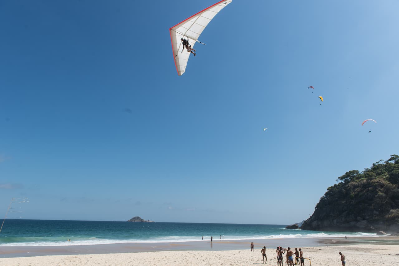 Identifican a hombre que murió volando un ala delta