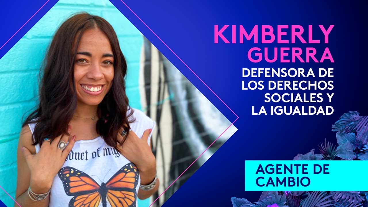 Kimberly Guerra fue la primera ganadora en los Premios Juventud 2020 por ser una Agente de cambio, gracias a su trabajo como defensora de los derechos sociales y la igualdad.