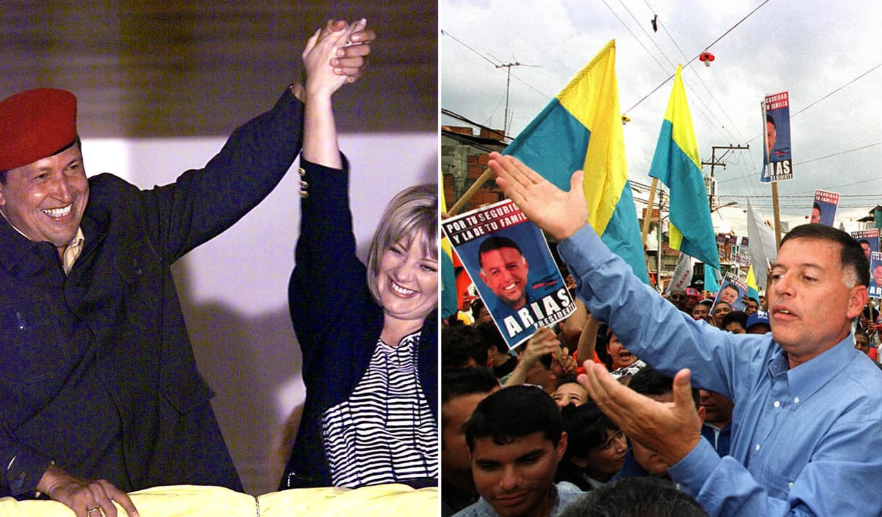 <b>Ratificación presidencial (2001).</b> Con una nueva Constitución, todos los poderes públicos debían ser ratificados con nuevas elecciones generales, que se celebraron el 30 de julio de 2000, a un año y medio de su gobierno. Hugo Chávez ganó cómodamente con el 59.7 % de los votos la contienda presidencial, ahora contra su antiguo compañero en el golpe de Estado, Francisco Arias Cárdenas. El partido MVR logró la mayoría de los escaños del nuevo Poder Legislativo, ahora llamado Asamblea Nacional.