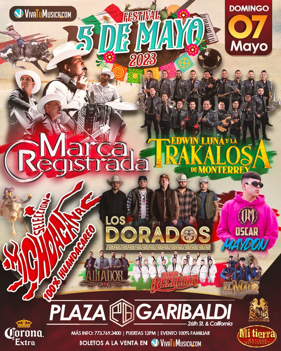 Celebra el 5 de mayo con La Que Buena 105.1 FM