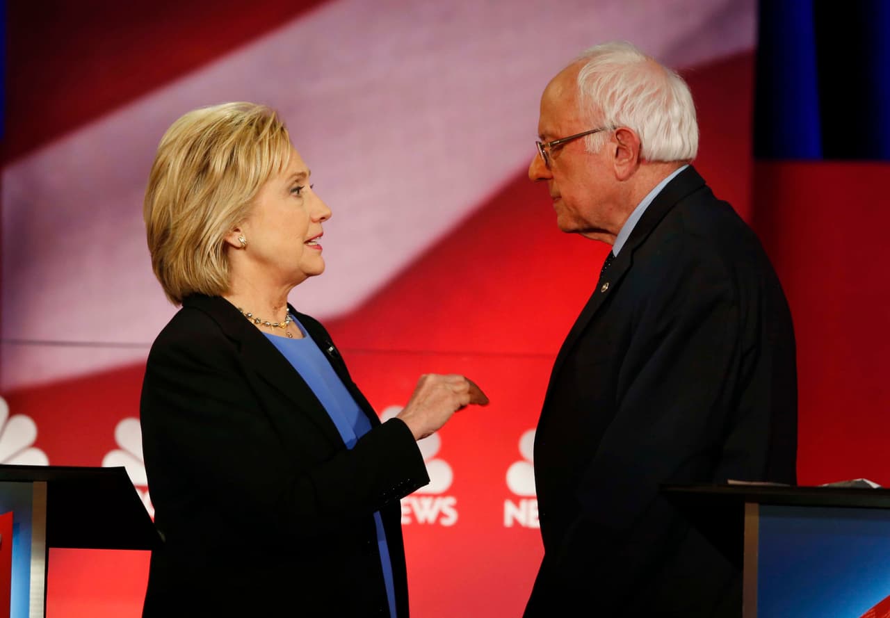 Clinton has a wide lead among Democratic Party voters in Florida