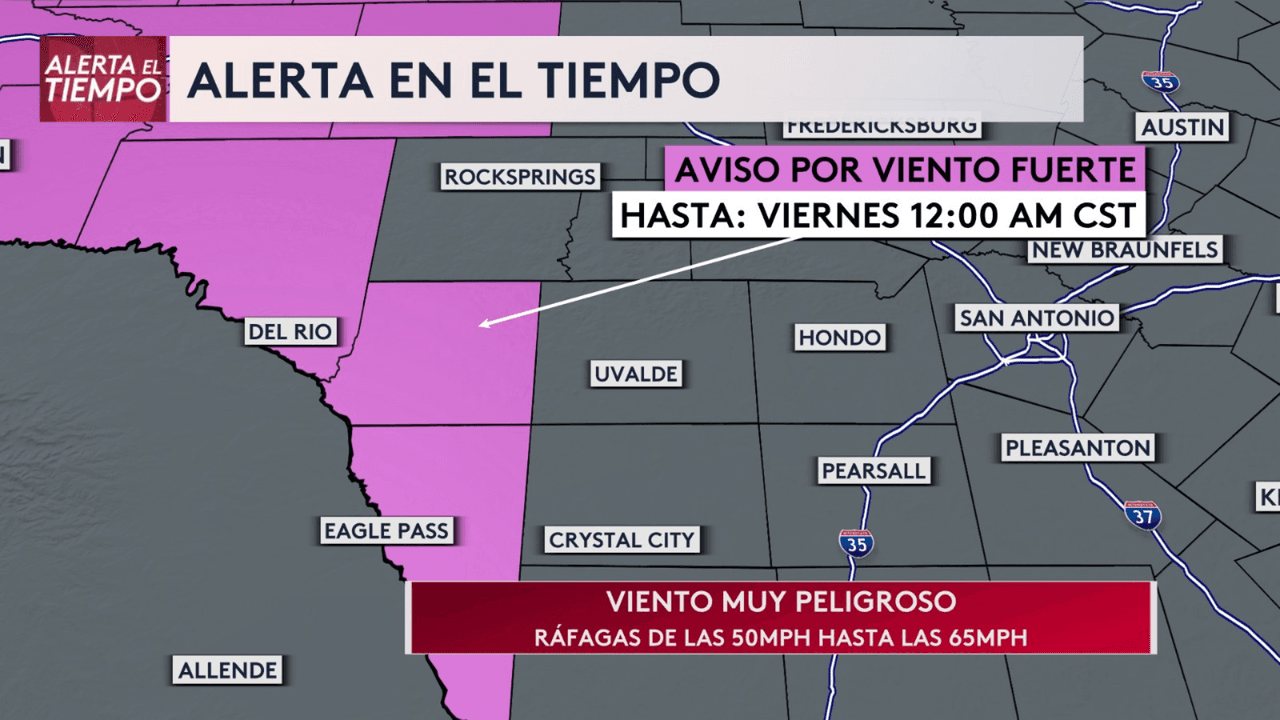 Estas ráfagas representan viento muy peligroso.