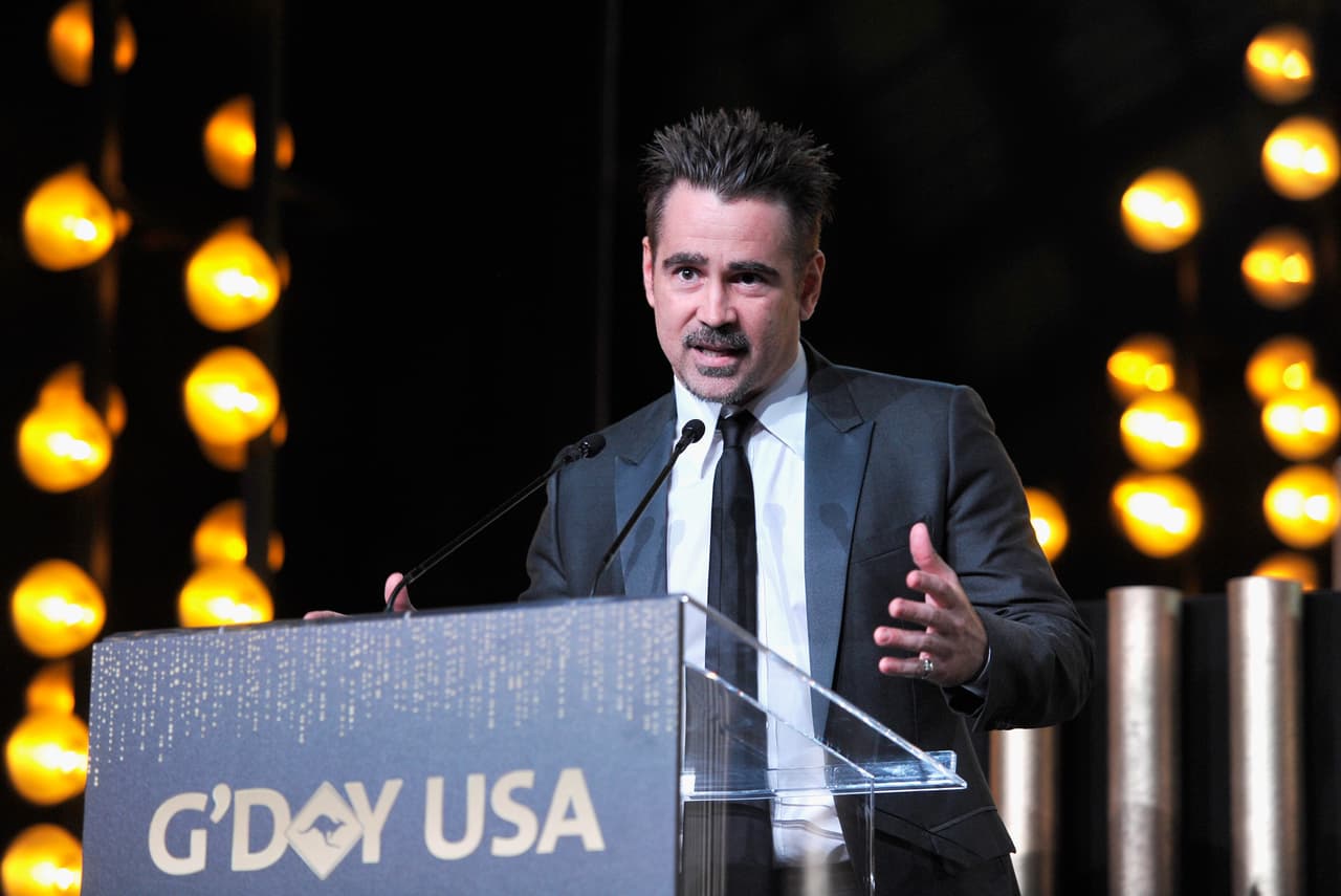 Colin Farrell: el actor filmó un video íntimo con su pareja Nicole Narain, que fue revelado en el 2006.