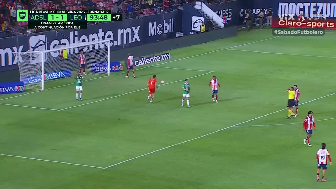 ¡Gool de la Fiera! Miguel Emilio Rodríguez está en buena posición