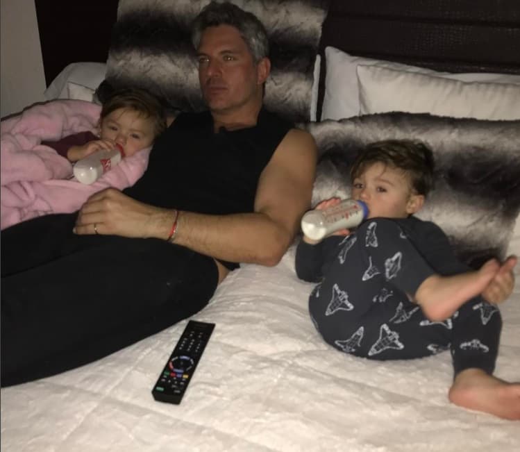 Ramiro Fumazonni y Jessica Mass tiene a sus mellizos Bianca y Ramiro.