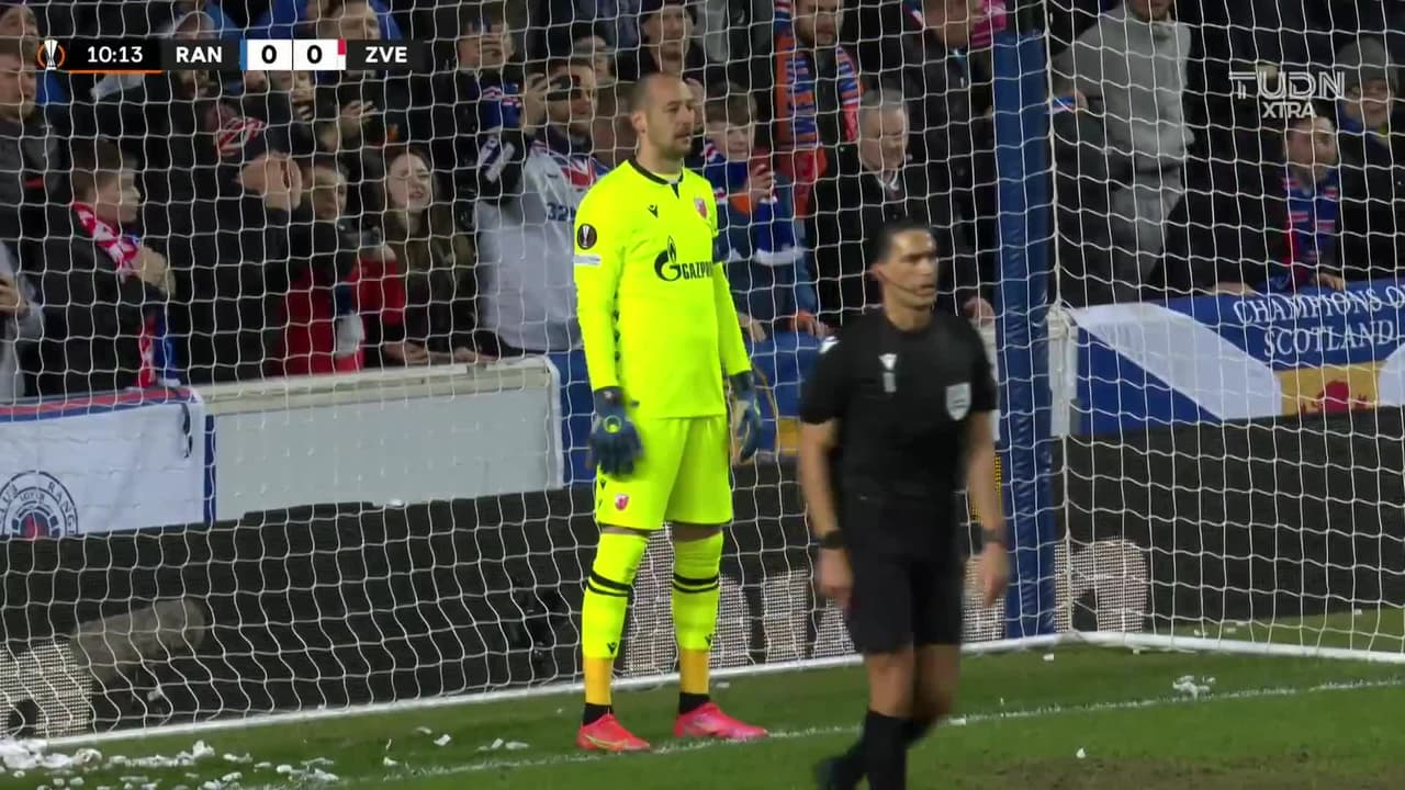 ¡Cayó el primero del Rangers! Tavernier puso el 1-0 sobre Estrella Roja