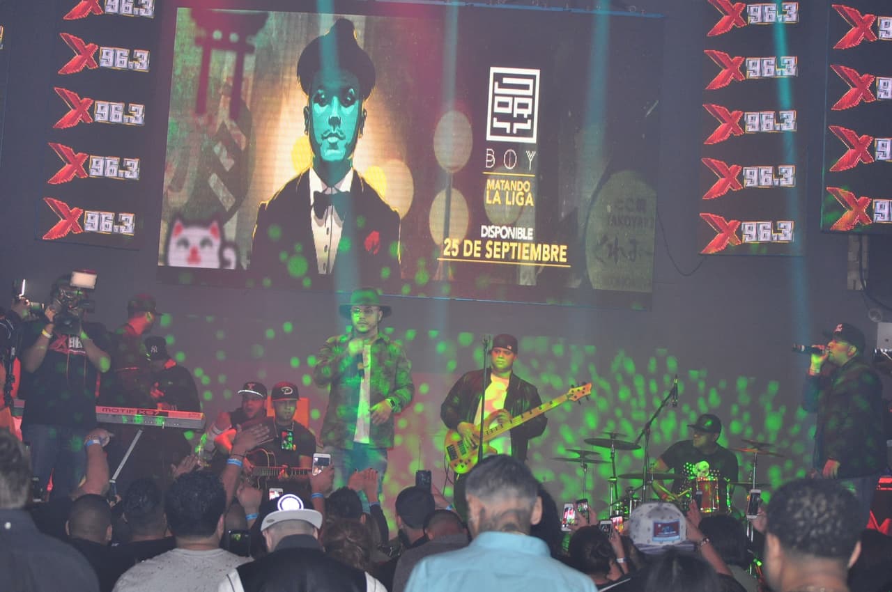 Los fans de La X disfrutaron nuestro concierto exclusivo con Jory Boy en Stage 48.