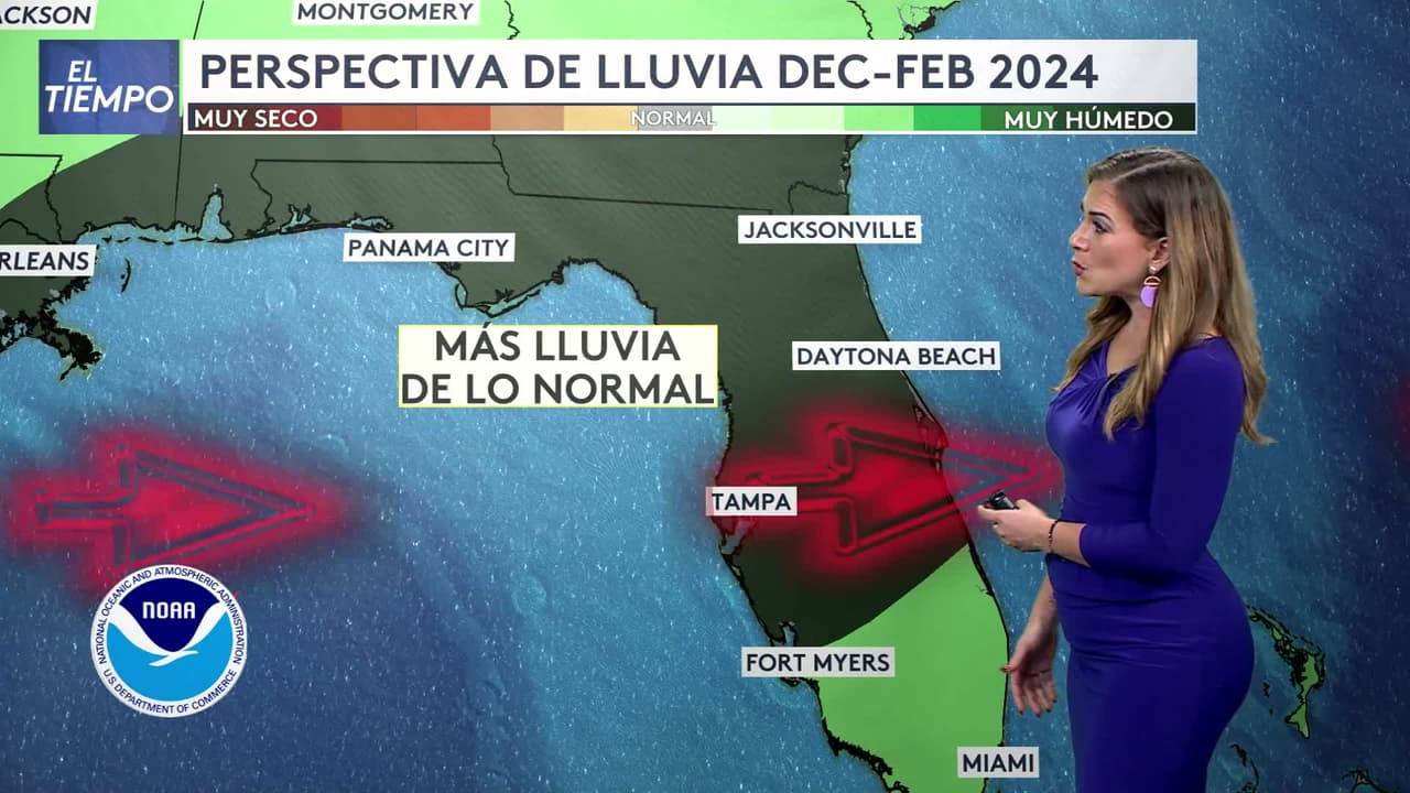 NOAA emite pronóstico para el invierno en Florida Central
