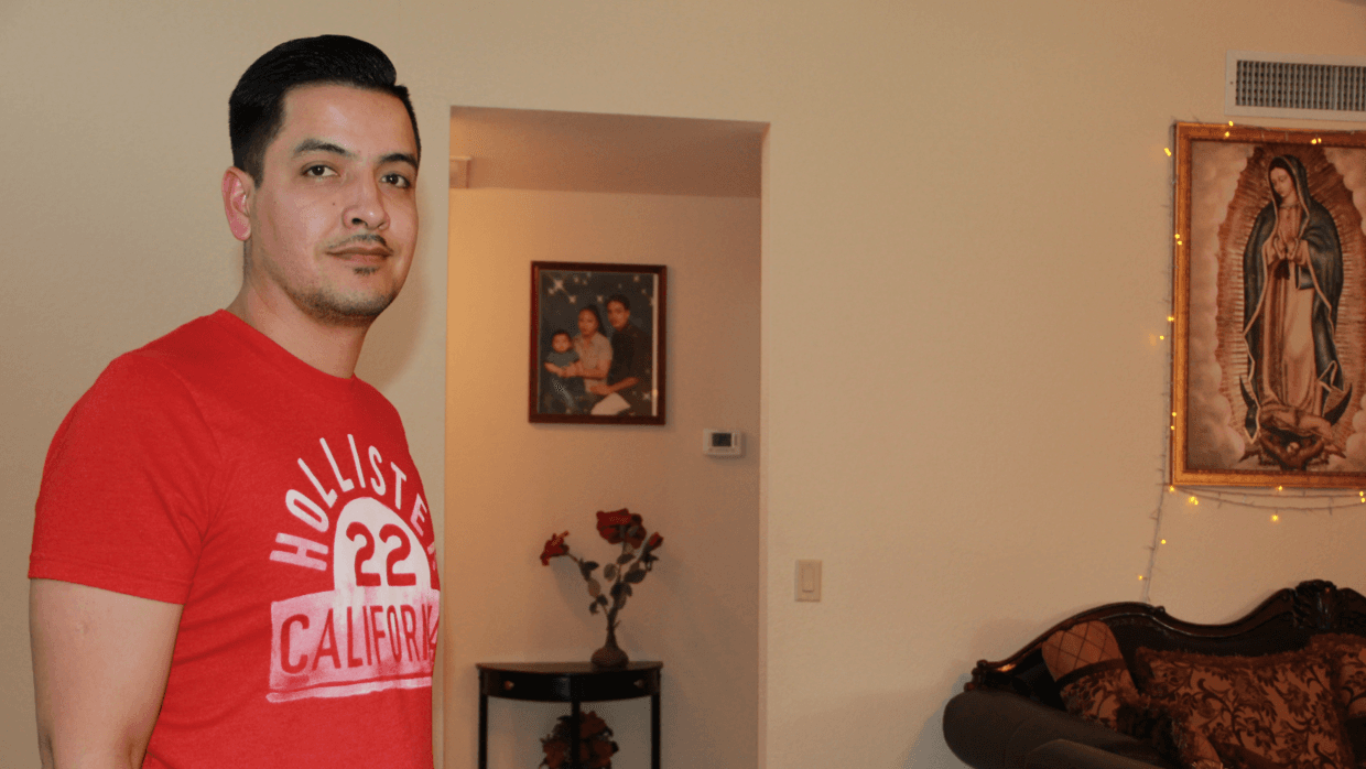 Aaron Rayos' wife, "Lupita", was deported to Mexico after being arrested during one of Arpaio's raids.