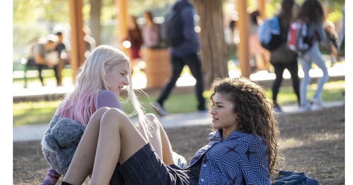 Hunter Schafer y Zendaya