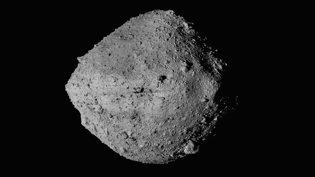 Imagen sin fecha del asteroide Bennu proporcionada por la NASA y tomada desde la nave espacial OSIRIS-REx.