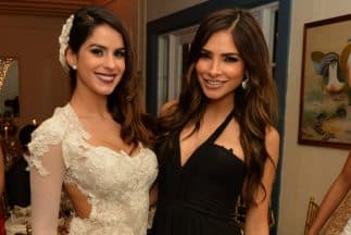 Ale y Vanessa, bebé y boda