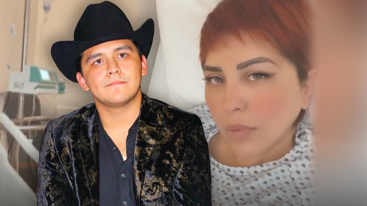 Mamá de Christian Nodal aparece internada en un hospital rodeada de misterio sobre su salud