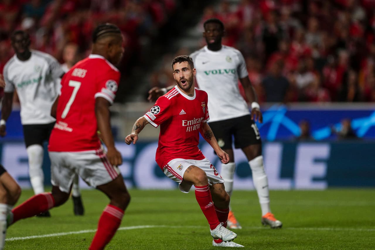 Benfica no tuvo problemas para superar al Maccabi Haifa.