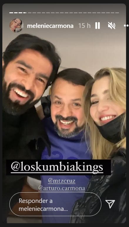 "Inexplicable lo que siente mi corazoncito al ver a
<b><a href="https://www.univision.com/famosos/melenie-carmona-expone-en-redes-sociales-los-ejercicios-que-hace-en-la-cama-su-padrastro-cruz-martinez-video" target="_blank">los dos hombres más importantes de mi vida</a></b> triunfar y lograr cosas extraordinarias juntos", escribió en Instagram este domingo 23 de enero.
<br>