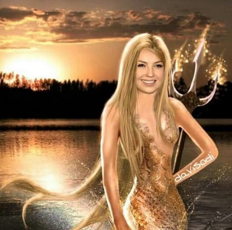 No hay duda que Thalía es una hermosa sirena.
