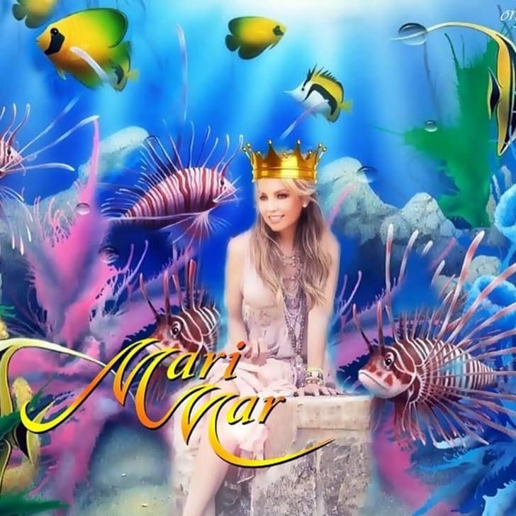 Thalía no se olvida de su personaje de 'Mari Mar', que amaba el mar, y por eso sigue soñando con ser sirena.