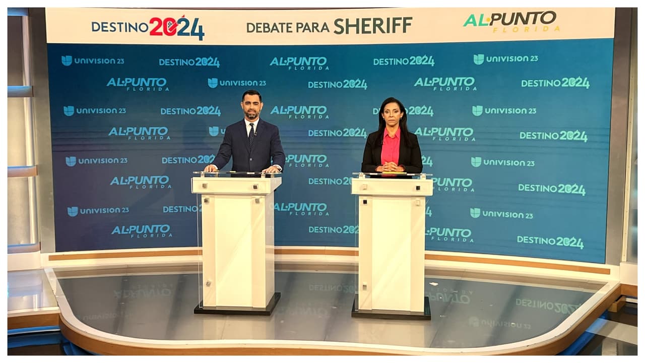 Experiencia, gestión y la Copa América formaron parte del debate entre candidatos a Sheriff de Miami-Dade