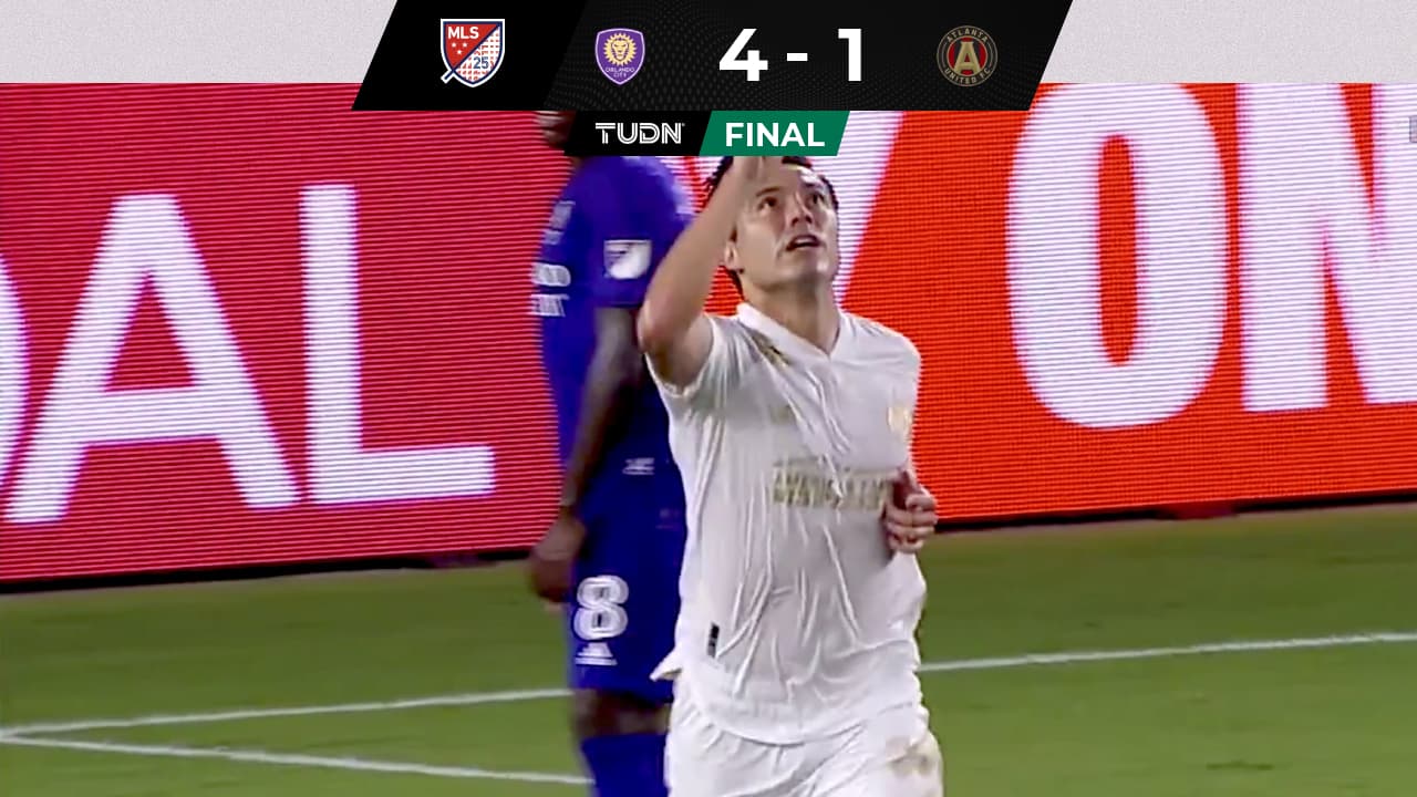 'Cubo' Torres marca su primer gol con Atlanta United ante Orlando City