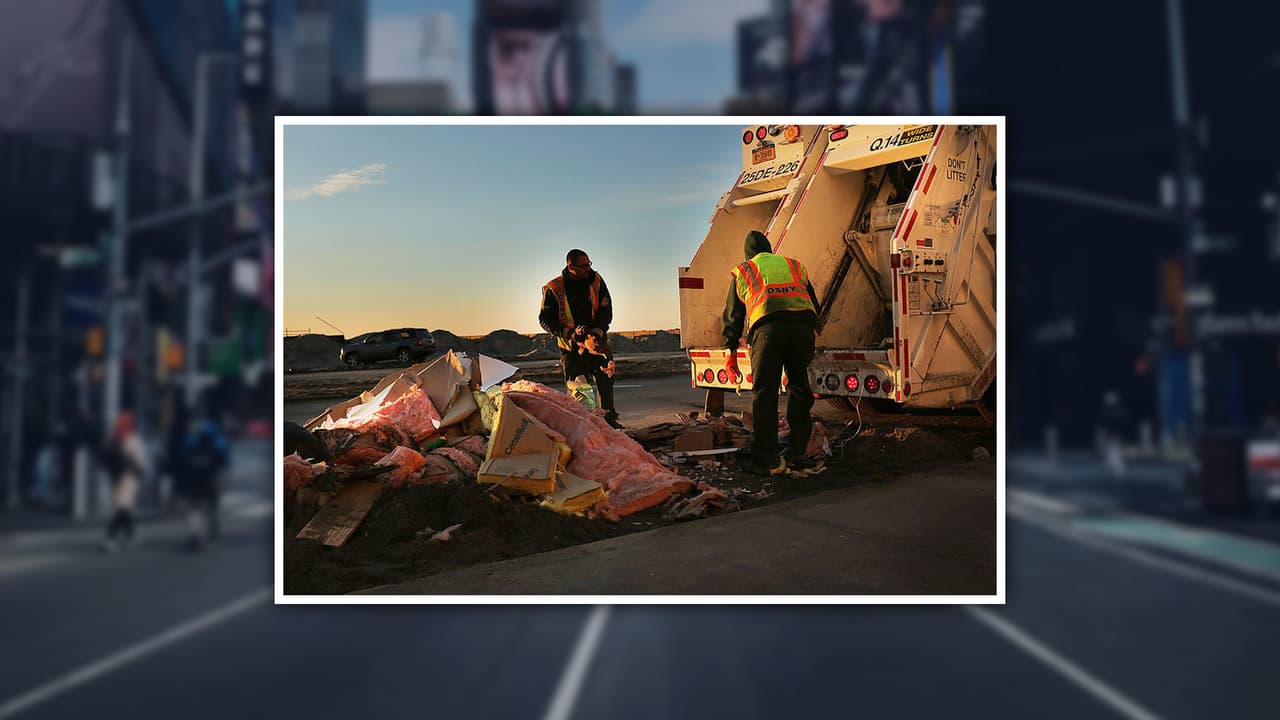 Recolectores de basura en Nueva York ganaron sueldos de hasta $300,000 en 2020