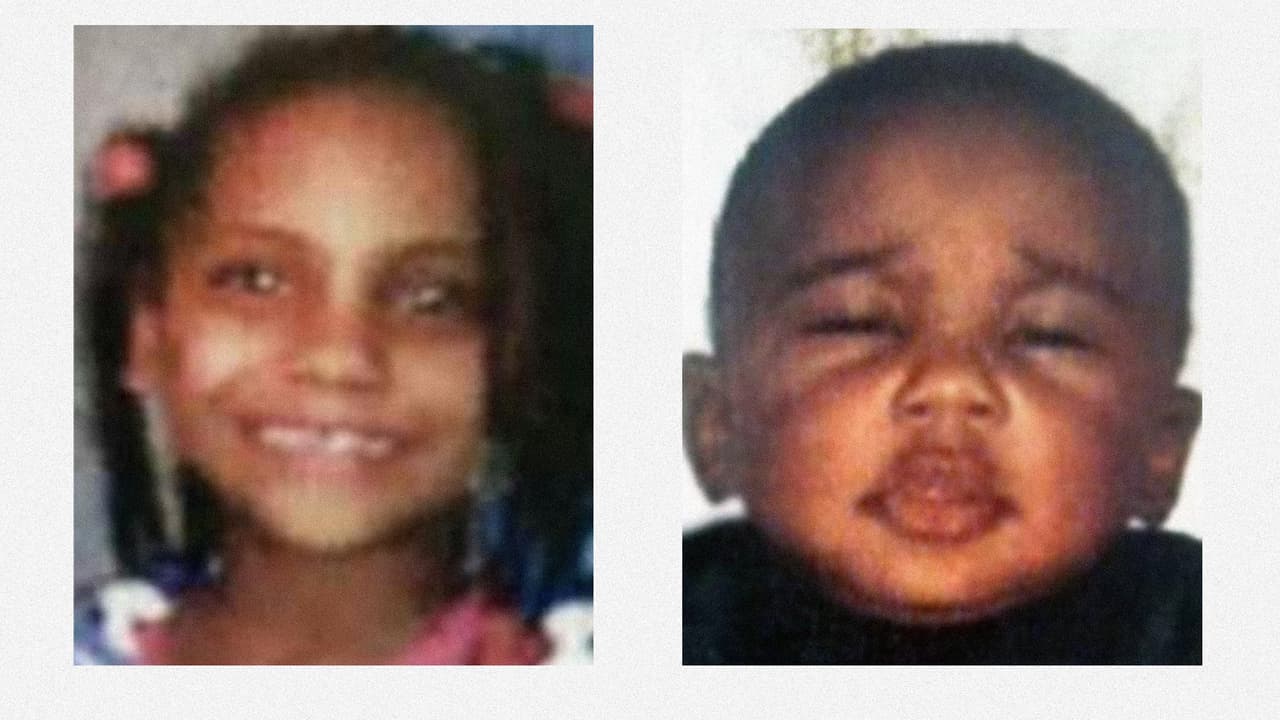 <b>Kaylah Hunter y Kristian Justice</b> 
<br>
<br>Hunter (a la izquierda) 
<a href="https://www.fbi.gov/wanted/kidnap/kaylah-hunter"><u>tenía nueve años</u></a> y Justice solo 7 meses cuando desaparecieron en Detroit, Michigan, el 24 de mayo de 2014.