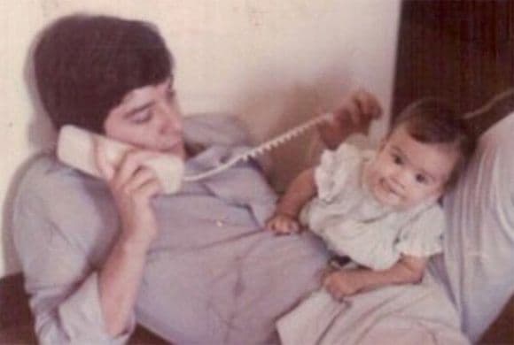 Su papá no es solo su gran ejemplo, sino el hombre que la impulsa a seguir adelante.