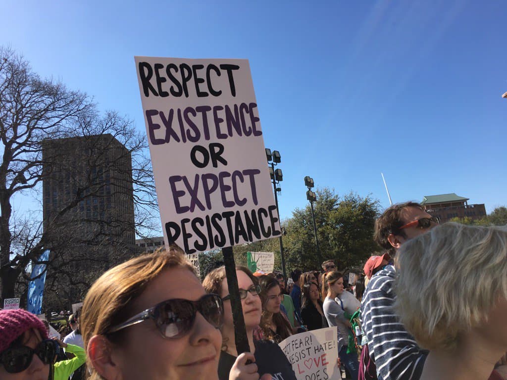 Mensaje: “Respeten la existencia o esperen resistencia”
<br>