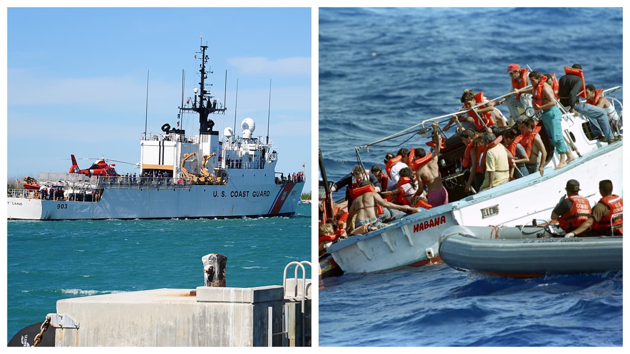 Balseros cubanos interceptados por la Guardia Costera pueden tener acceso entrevista de inmigración
