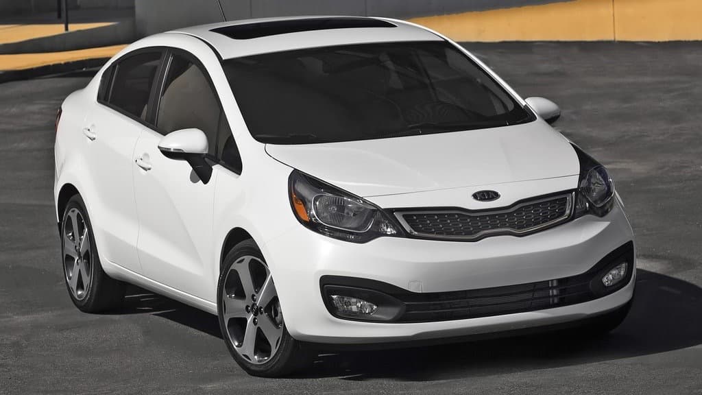 <b>2. Kia Rio</b>: El subcompacto de Kia presentó un índice de 
<b>102 conductores muertos</b> por cada millón de vehículos registrados. El Kia Rio acaba de ser sustituido por un modelos totalmente nuevo para el año 2017.