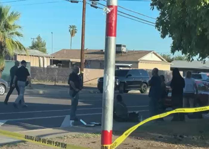 La zona fue acordonada por las autoridades.