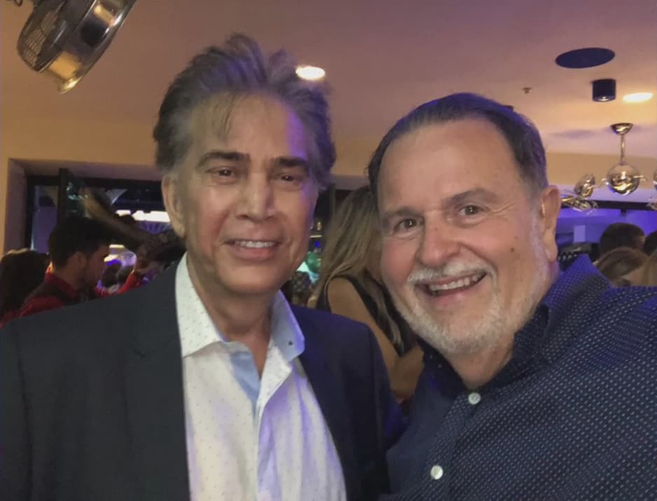 En esta celebración Raúl se encontró a José Luis Rodríguez mejor conocido como 'El Puma', quien hace poco estuvo muy delicado de salud.