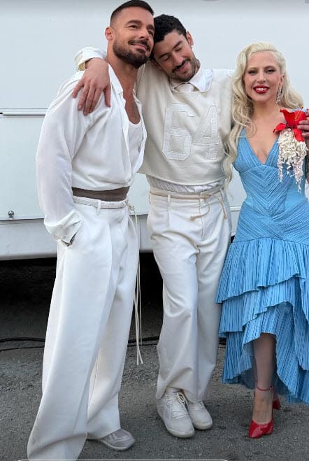 Ricky Martin, Bad Bunny y Lady Gaga.