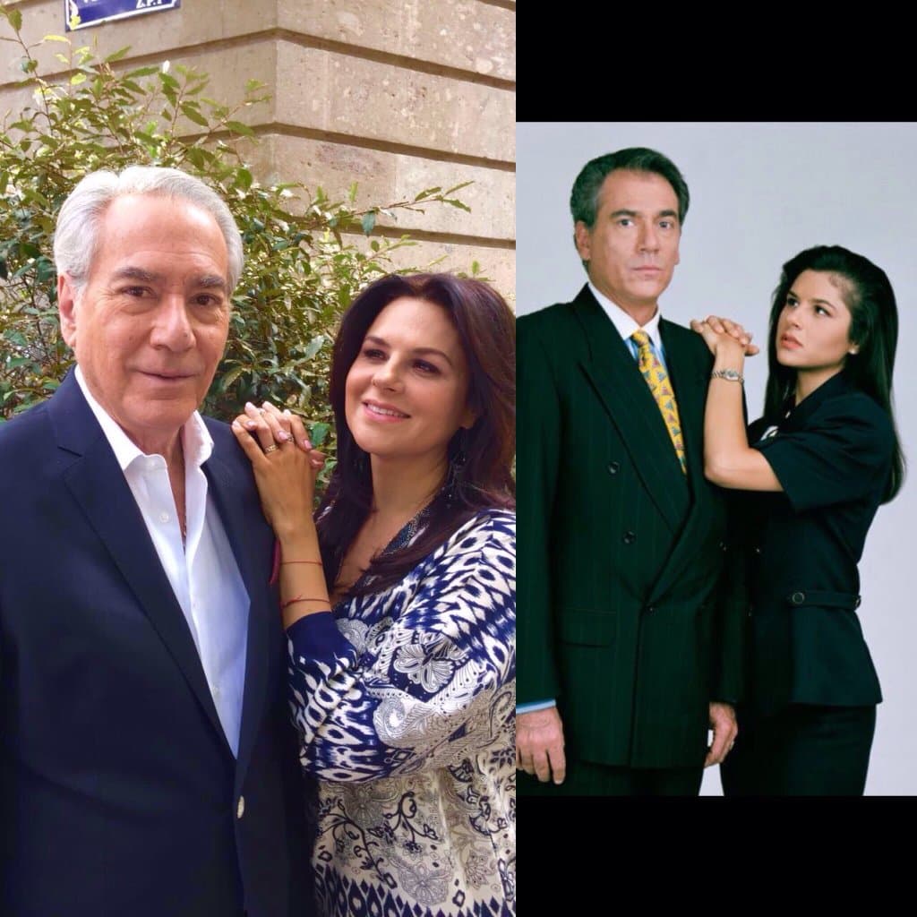 Un dato curioso es que en Lazos de Amor también fue novia del tío (Otto Sirgo) de las tres protagonistas.